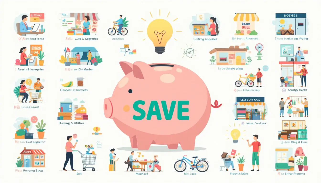 "40 Genius Ways to Cut Expenses and Save More Money"