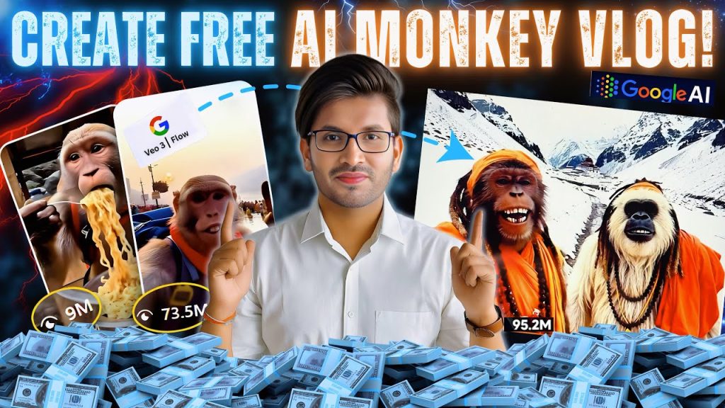 How to make viral AI Monkey videos for FREE