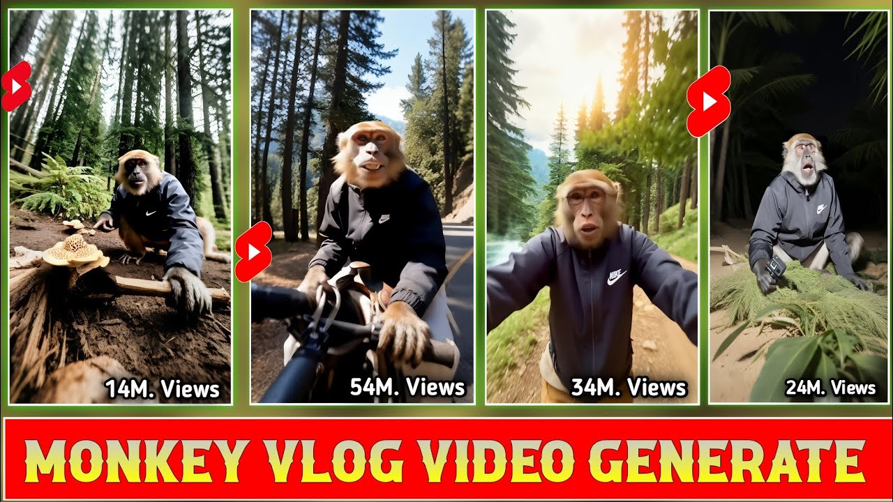 How to make viral AI Monkey videos for FREE